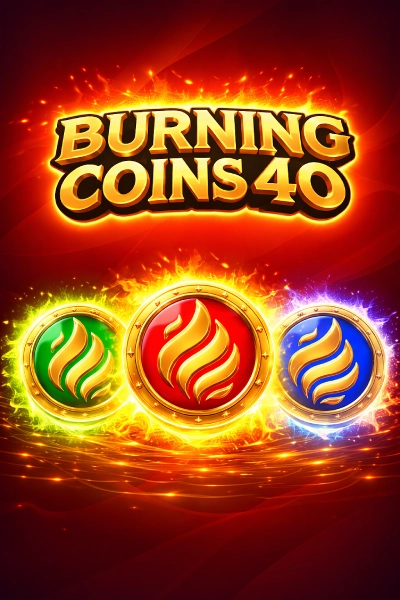 Automat Burning Coins 40 w Tower Casino